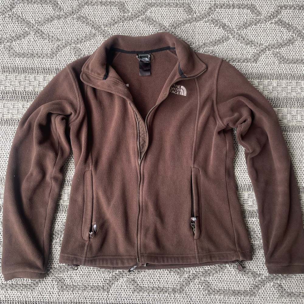 North Face Brown Fleece